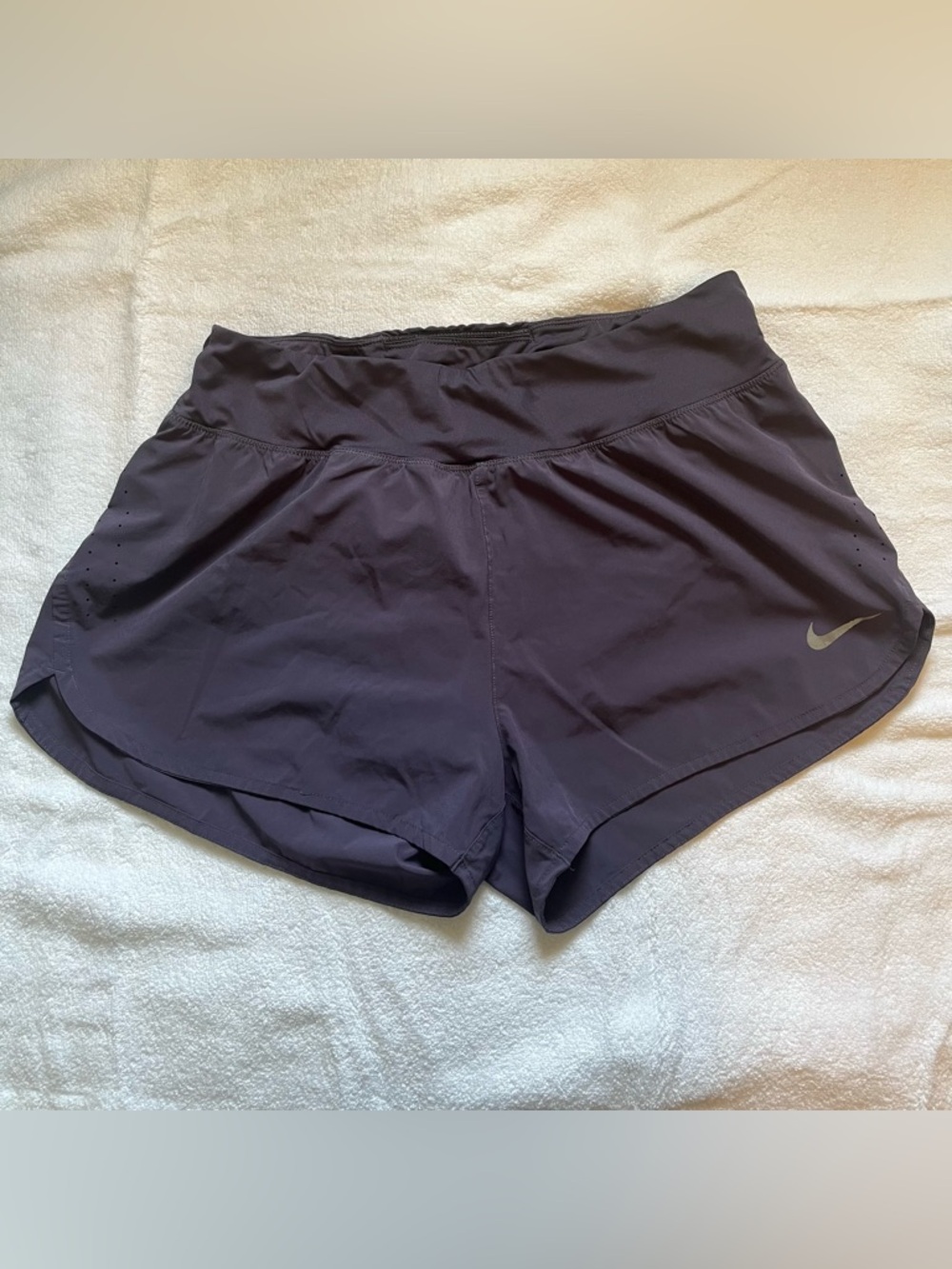 Nike Women's Athletic Shorts in Deep Purple